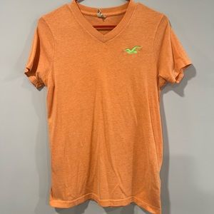 Hollister Men’s Tshirt Creamsicle Orange